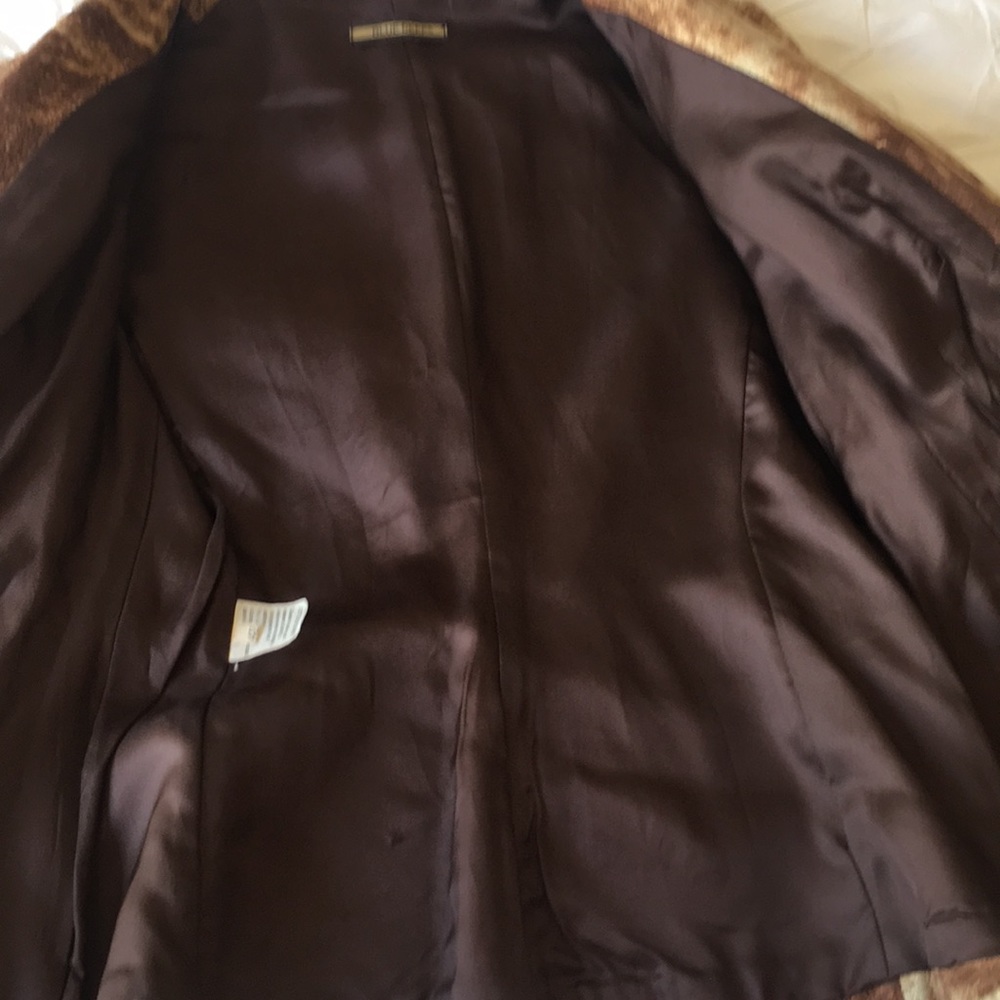 Cowhide looking jacket - Picture 2 of 3